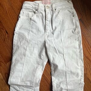 Revice Venus Flare White Denim Jeans